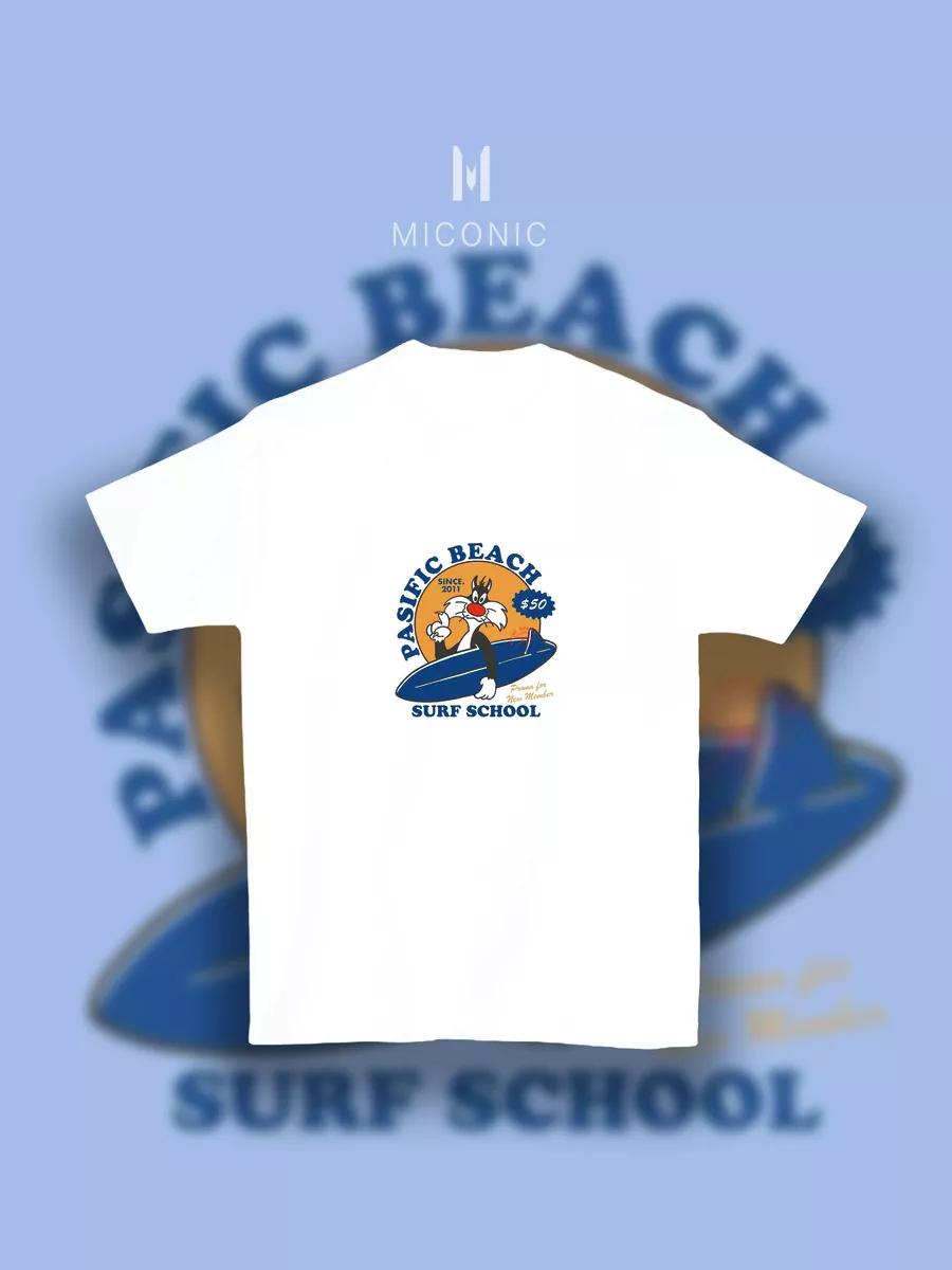 Y2K grunge printed T-shirt S