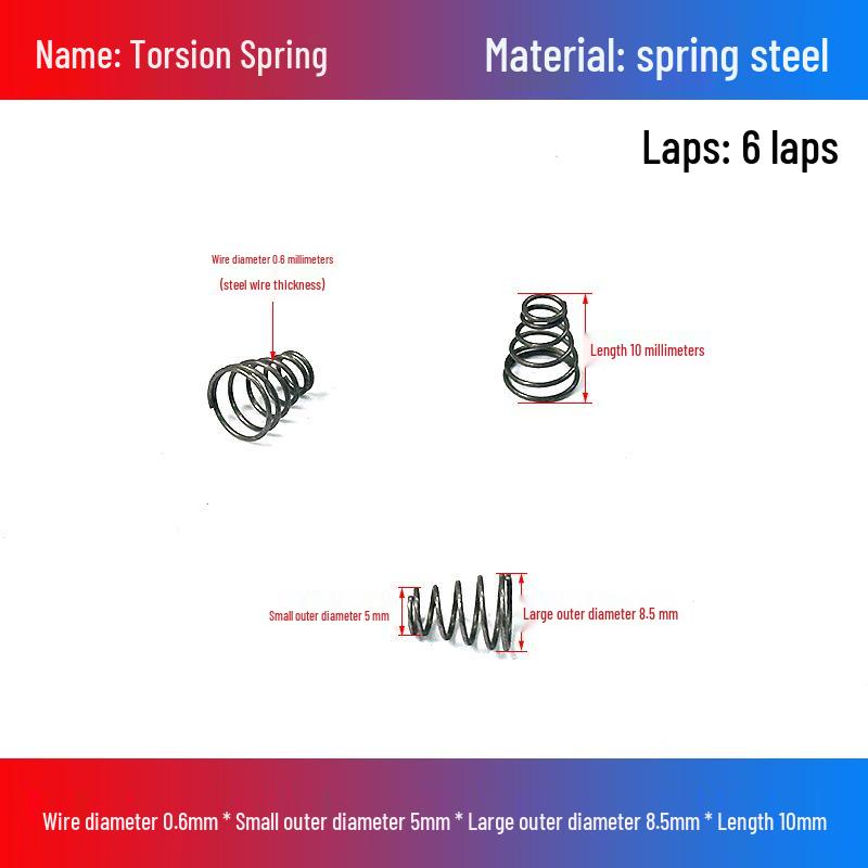 Stainless Steel Pagoda-Shaped Trapezoidal Compression Spring for Battery