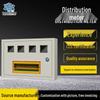 Stainless Steel Electricity Meter & Distribution Box for 4 Homes - Surface or Concealed Mount, Water Meter & Street Light Control Box
