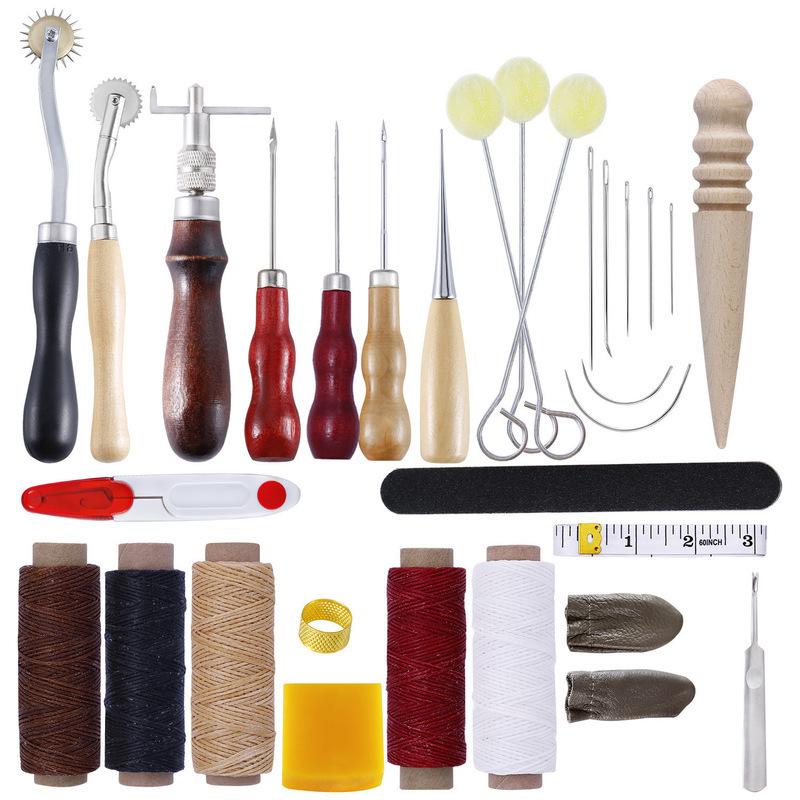 Leather Tools Handmade Leather Goods Making Tools Leather DIY Tool Set Handmade Leather Goods Bag Tools