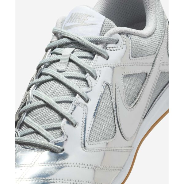 Nike Gato LV8 Chrome Unisexové tenisky Stříbrná metalíza-Stříbrná bílá IB3566-001