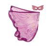 Halloween Childrens Butterfly Wings Cape Cloak With Mask Elf Dress Up Costume