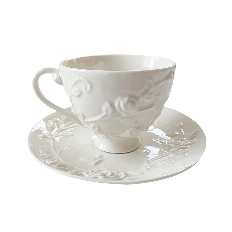 European Ceramic Coffee Cup For Tea Afternoon Tea Can Be Reused Dishes Dinner Dishes Eco-friendly Taza Home Drinks DF50BD