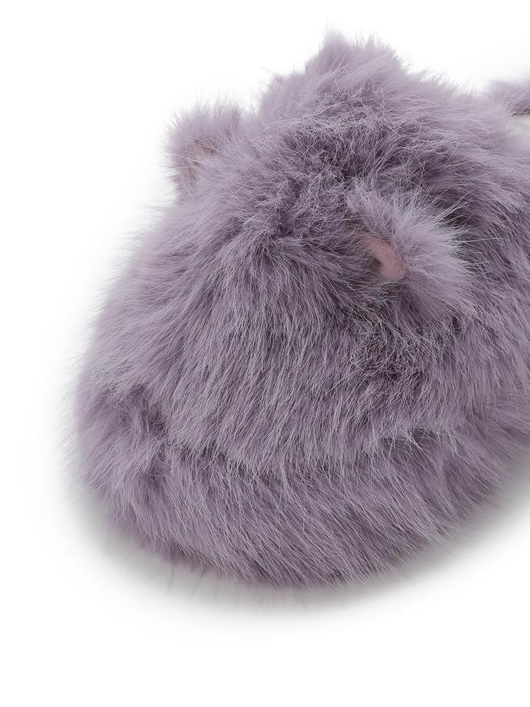 Gelato Pique HALLOWEEN CAT Fur Room Shoes PWGS254604 PPL Free Size Women's