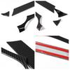 trument Panel Decor Trim Sticker Strip Carbon Fiber For Ford Mustang 2015-18