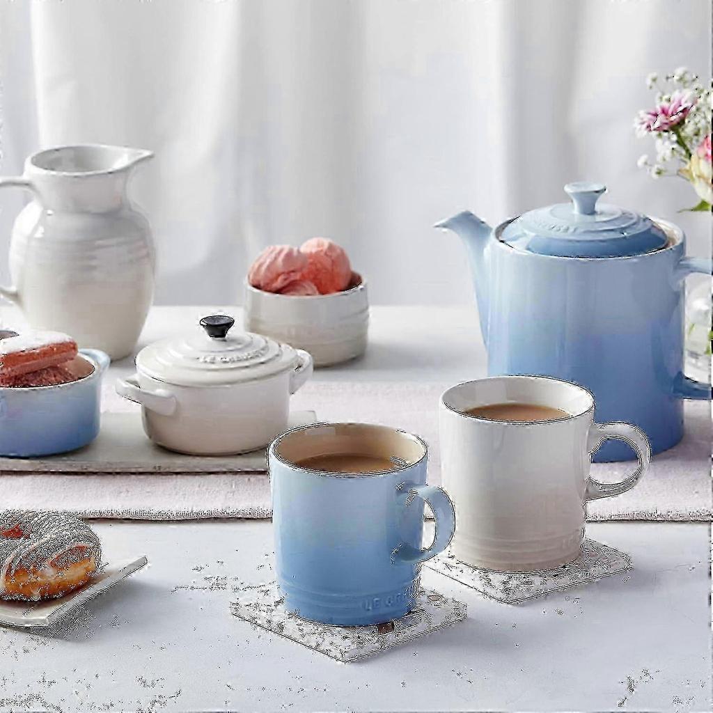 Tazza da Caffè in Gres, 350ml, Blu Costiero.