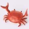 Creative Cute Crab Pen Holder Weightlifting Crabs Pen Holder Stand Bracket Storage Pen Rack Desktop Ornament School Office Home Store Accessories