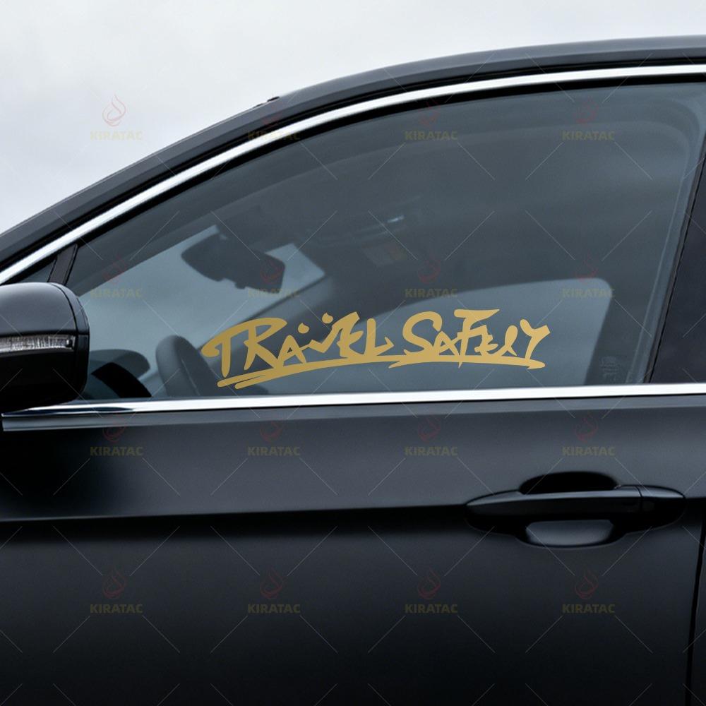 1pc Travel Safety Motocycle Sticker Waterproof for Motomike Fairing Windshield Car Windows Door Scooter Universal Vinyl Decals