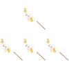 4pcs Funny Cat Teaser Toy for Kitten and Household Play