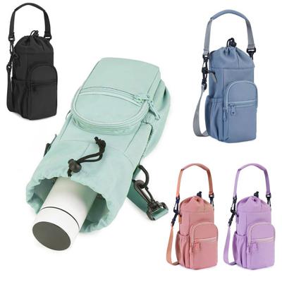 Capa Térmica para Copo de Água Bolsa a Tiracolo para Garrafa de Água Porta-Copos Isolado