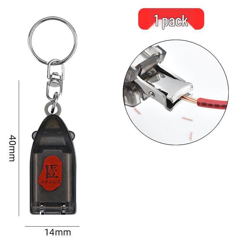 Mini Folding Anti-Splash Nail Clippers Set - German Stainless Steel Portable Manicure Tools