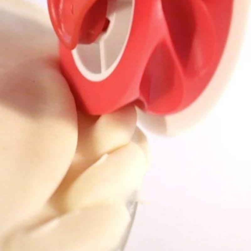 1PC/4PCS Kitchen Pasta Cutting Wheel Pizza Crimping Wheel Roller Cutting Baking Tool Manual Twist Wheel Pasta Cutter
