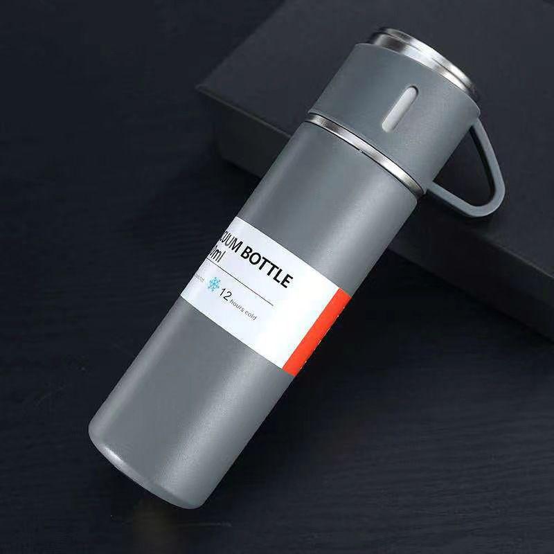 304 Stainless Steel Insulated Cup Gift Set with Three Lids - Custom Logo Available