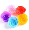 8 Piezas Color Aleatorio Molde de Silicona para Hornear Magdalenas Chocolate Galletas Molde para Cupcakes Flor de Rosa