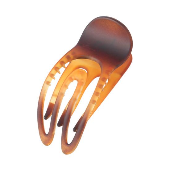 French Style Hair Claw Hollow U-shaped Strong Grip Women Hair Clip Curved Ponytail Holder Hair