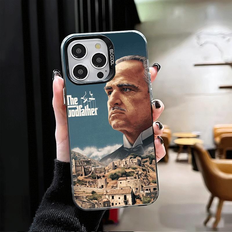 

The Godfather TV Shockproof Phone Case for iPhone 17 Air 16 16E 15 Pro Max 14 Plus 13 Mini 12 Back Cover Anti Fall Fundas iPhone 15 Pro