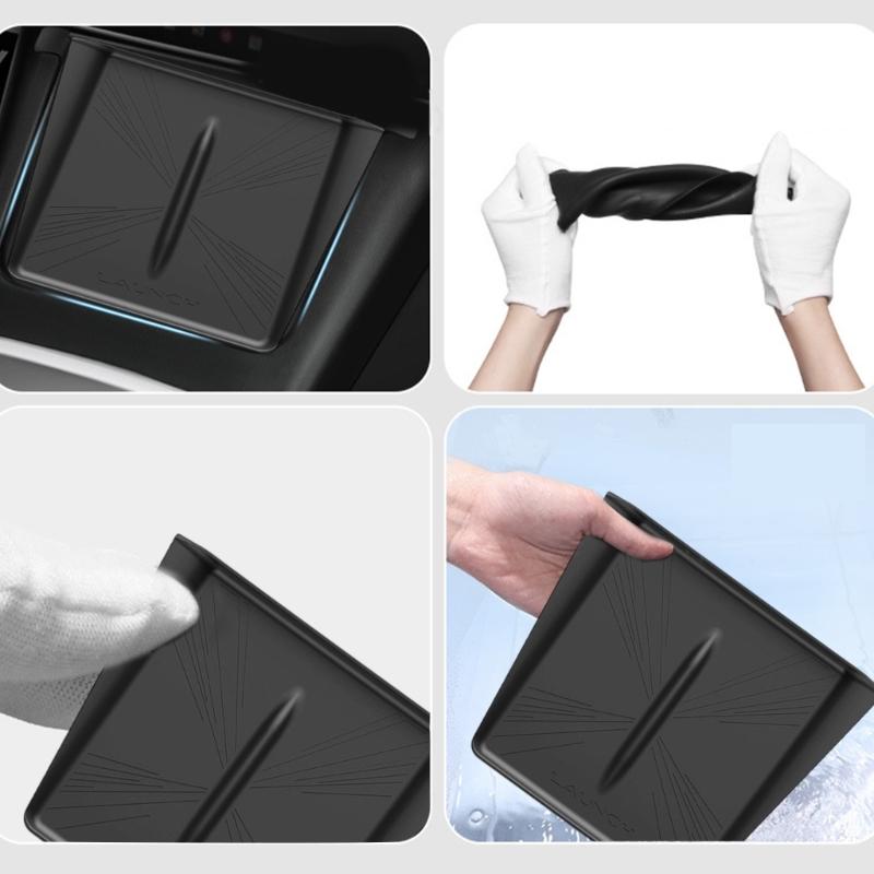 Wireless Chargers for Y 2025 Center Console Wireless Phone Charging Pad Silicone Mat