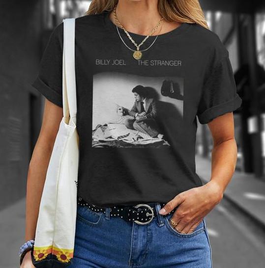 Billy Joel The Stranger Album Cover T-shirt size S-5XL S