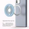 Folding Phone Grip Holder With Double Side Magnet Cellphone Stand For Multi Surfaces Mounting Finger Looped