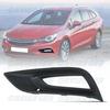 Pour Vauxhall/Opel Astra K Sports Tourer 2015 2016 2017 2018 2019 Cache Grille de Phare Antibrouillard Avant de Voiture Avec Trou pour Radar