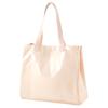 Puma Gold Logo Zipper Tote Bag Unisex Tote Bags Pink 077919-02
