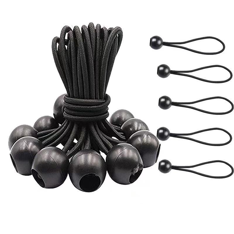 Outdoor Tent Awning Elastic Bungee Cord with Ball Head