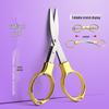 Compact Multi-Functional Zinc Alloy Folding Scissors for Paper Cutting & Outdoor Travel