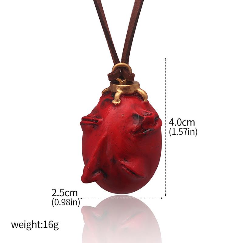 Berserk Behelit Griffith Egg Of King Keychain Cosplay The Golden Age Heart Pendant Jewelry Costume Accessories Prop Fans Gift