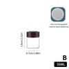 Mini Wood Lid Coffee Beans Storage Container Tube Kitchen Sealed Can Tea Spice Jars Single Dose Espresso Accessory Coffeware