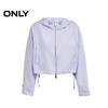 ONLY Women's Hooded Drop-Shoulder Windbreaker Cardigan