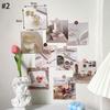 6/915/20pz Carte Ins Biglietto Messaggio Cartolina Decorazione Muro Camera da Letto Adesivi Murali Decorativi Decorazione Stanza Oggetti di Scena per Fotografia