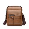 New Messenger Bag Men's Shoulder Bag Retro Vertical Portable Business Men's Bag Casual Men's Leather Bag Satchel