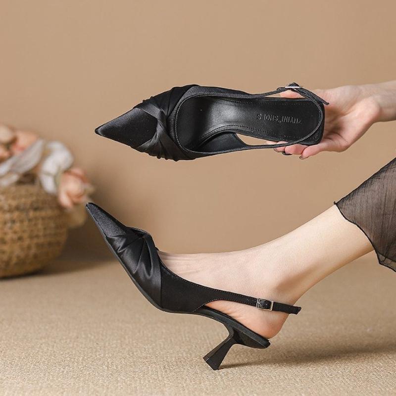 Sexy Thin Heels Party Women's Pumps 2026 Summer Women Shoes Pointed Toe Fashion High Heel Comfortable Shallow Shoes