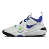 Nike Team Hustle D11 GS Green Strike Racer Blue Kids Sneakers White Summit-White Pure-Platinum DV8996-101