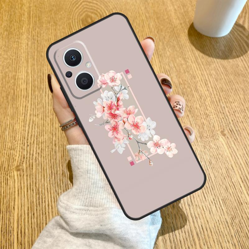 Aesthetics Flower Funda For OPPO Reno 7 8 Lite 14 F 13F 12F 11F 13 12 11 10 Pro OPPO Find X9 X8 X6 X5 Pro Case