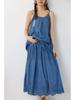 Spring Sweet Mori Girl Embroidered Lace A-Line Skirt