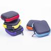 Square Pocket Hard Case Storage Bag for Headphone Earphone Earbuds TF SD Card