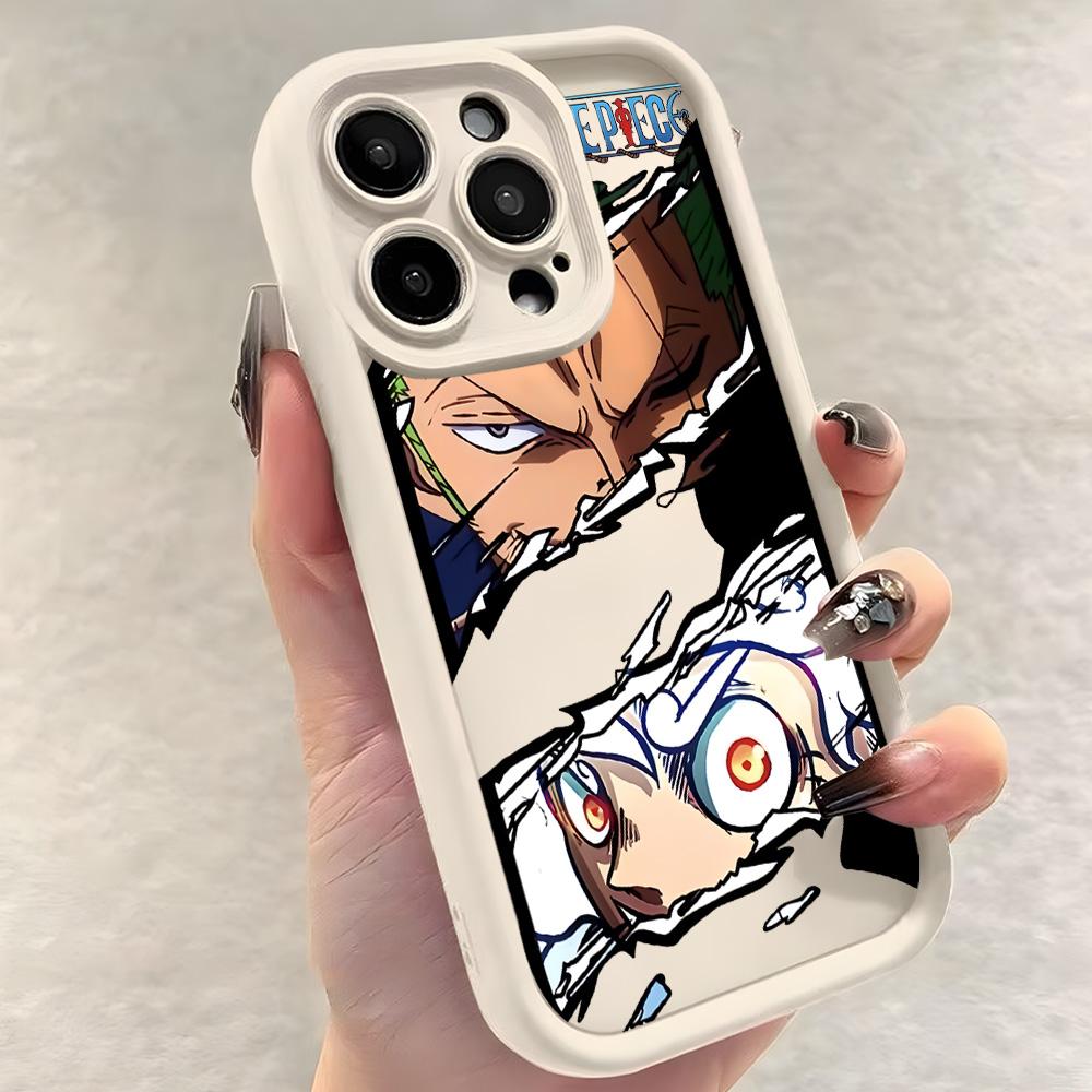 Ones Pieces Luffys Zoros Phone Case for iPhone 17e 17 16e 16 15 14 13 12 11 Air Pro Max Mini XR XS X 7 8 6 6s Plus Soft TPU