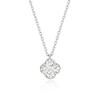 Essence Silver (W) Moissanite Primrose Necklace HL4N61403W9450