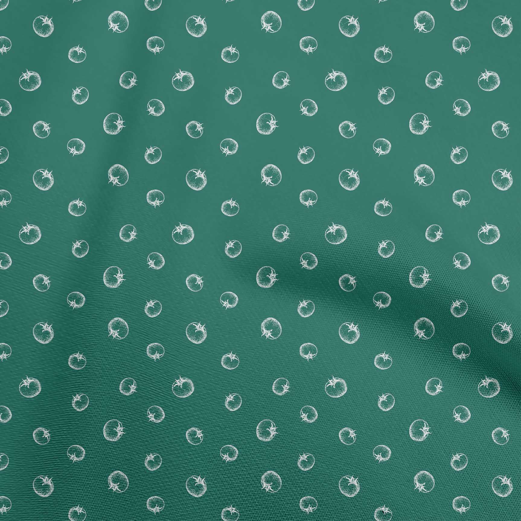 

OneOone Cotton Flex Grey Fabric Fruits Tkanina для шиття у дворі, надруковані своїми руками швейні приладдя для одягу, 40 дюймів 42 Inch Wide - Viscose Chiffon чирок зелений колір