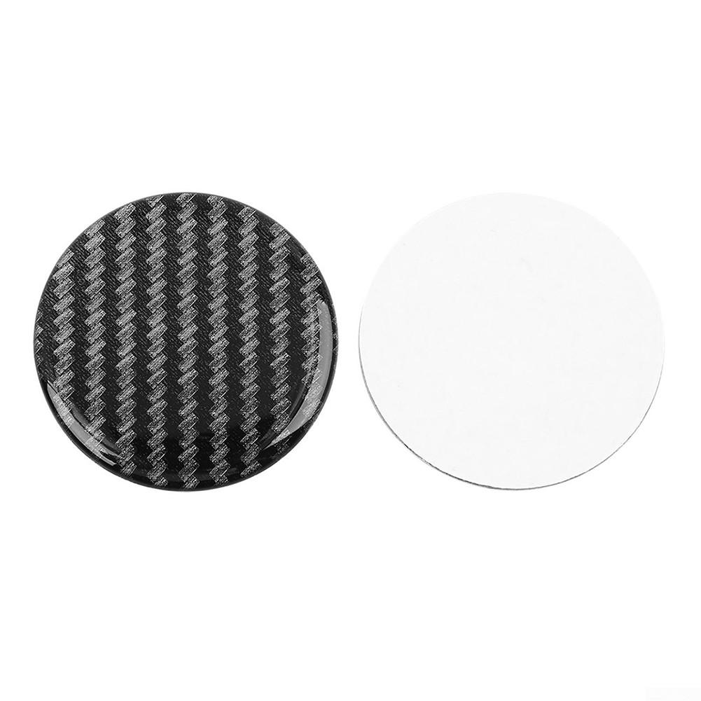 Accessories Hub Cap Sticker Car Carbon Fiber Pattern