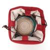 Tea Set Bag Cotton Linen Crafts Tea Cup Cloth Bag Travel Portable Tea Set Shock-Resistant Anti-Collision Thickened Storage Bag