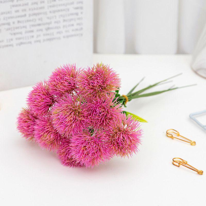 10/30Pcs Plastic Dandelion Artificial Flowers Home Vase Garden Bonsai Outdoor UV Protection Wedding Bride Bouquet DIY Gift Decor