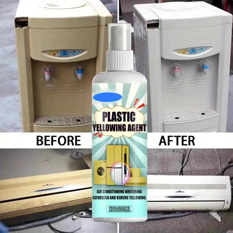 Plastic Yellowing Remover Fast Acting Formula Cleaning Agent Set For Appliances Restores Surfaces Safe On Walls Floors
