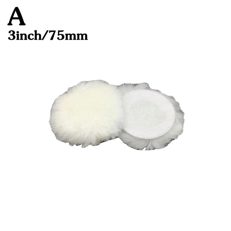 

Универсальный полировальный диск для автомобиля 3/4 дюйма для мягкой шерстяной машинки M10/M14, полировальный станок для полировки кузова автомобиля, аксессуары для чистки