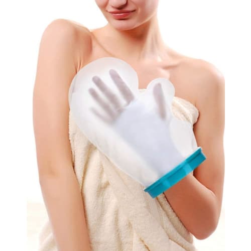 

Многоразовый чехол для гипса YuHaru, водонепроницаемая повязка для душа для запястий взрослых