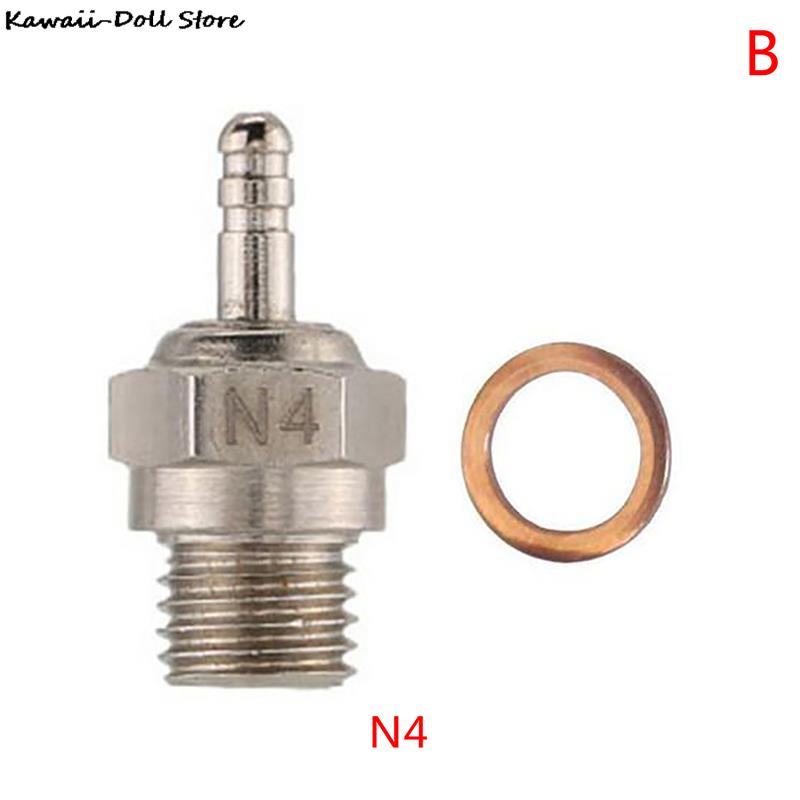 1Pcs Universal #8 Glow Plug N3 N4 Spark Nitro Engine Parts For HSP RC Car Part