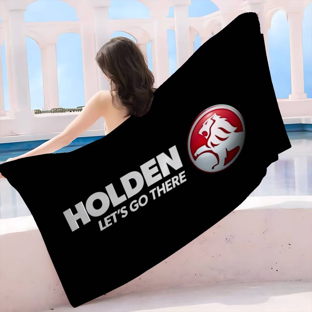 H-Holdens Car Microfiber Blanket Quick Drying Beach Towels Oversized Printing Super Absorbent Pool Towel Blanket