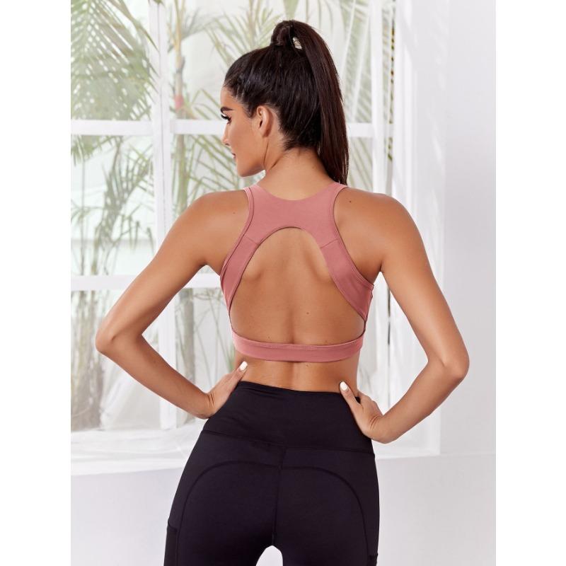 Women S No Wire Sports Bra For Running Fitness Yoga