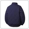 Men's 2025 Cross-border Diamond Plaid Stand Collar Jacket - Autumn/Winter Warm, Velvet-Lined Cotton Coat